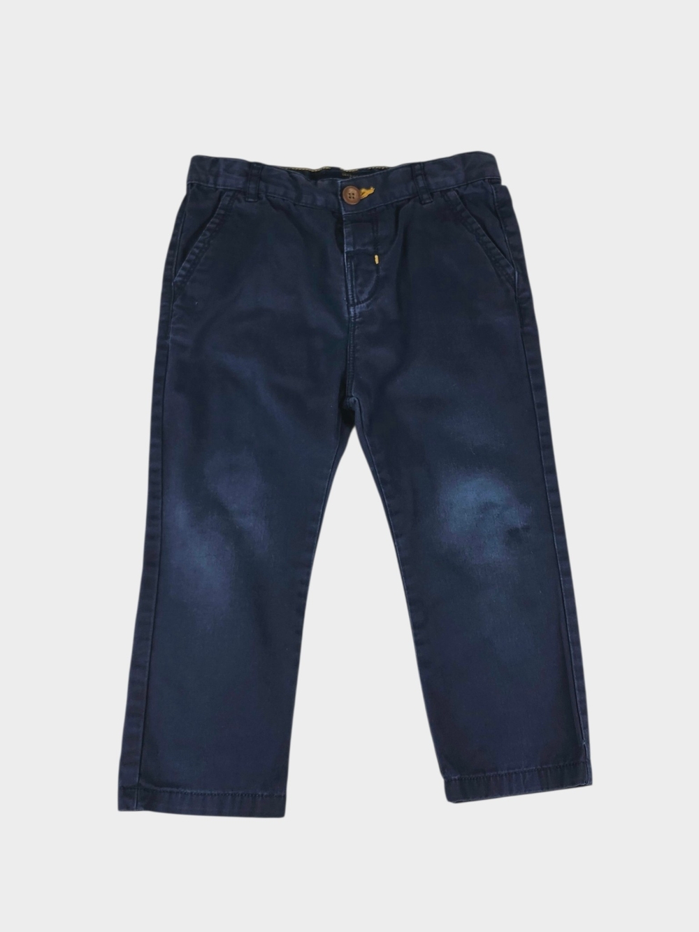 Zara Navy Blue Casual Kids Chino Pants